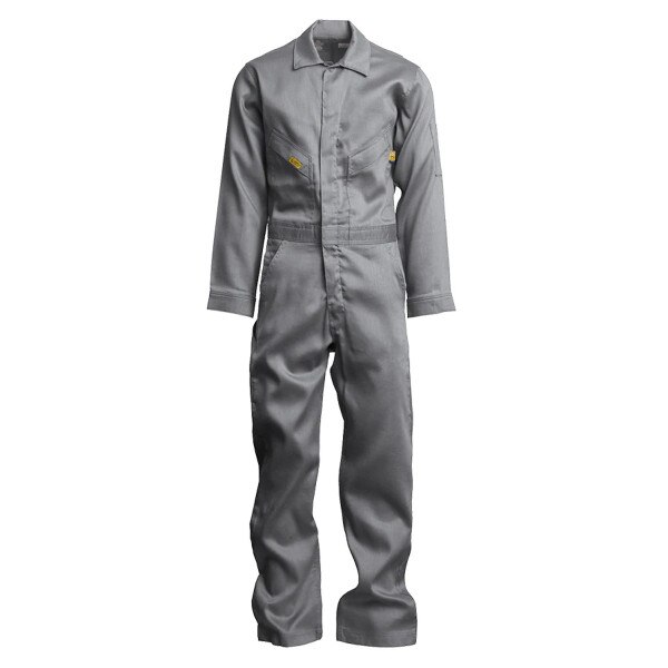 LAPCO FR Deluxe Lightweight Coveralls in Gray